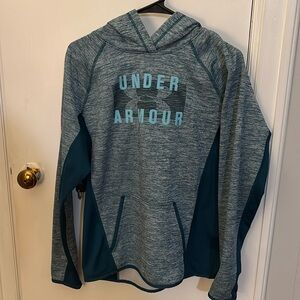 Under Armour sweatshirt, teal size large